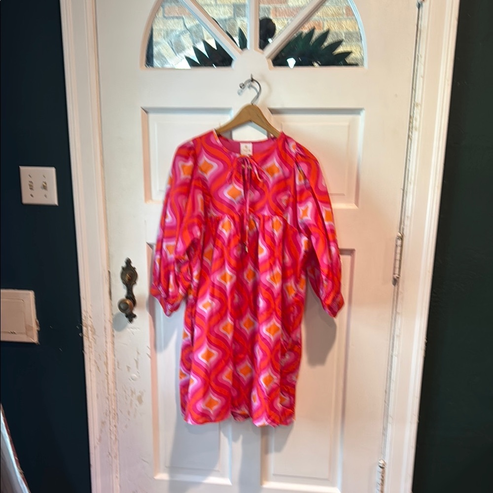 Colorful cotton dress